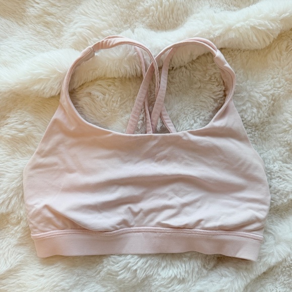 lululemon athletica Other - lululemon Energy Bra Medium Support, B–D Cups Strawberry Milkshake Size 4